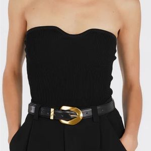 DISSH, VERONICA BLACK BANDEAU KNIT TOP
NEW WITH TAGS!!!